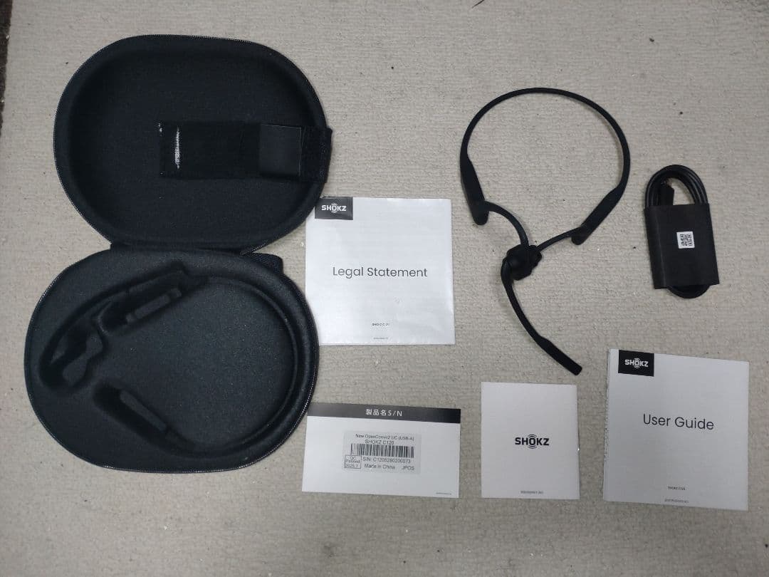 SHOKZ C120 UC 骨伝導イヤホン