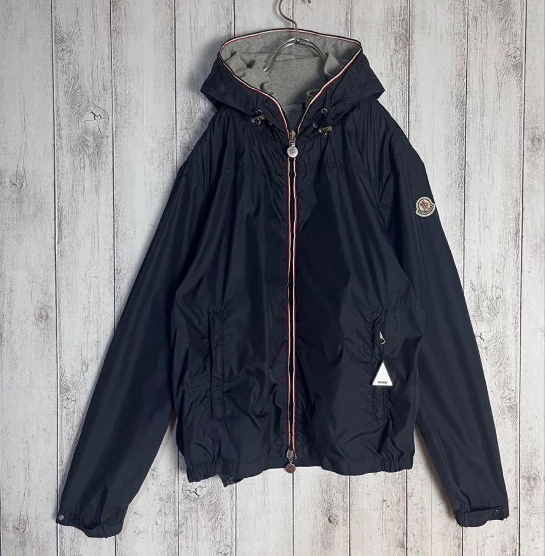 モンクレール☆ナイロンジャケット URVILLE ネイビー