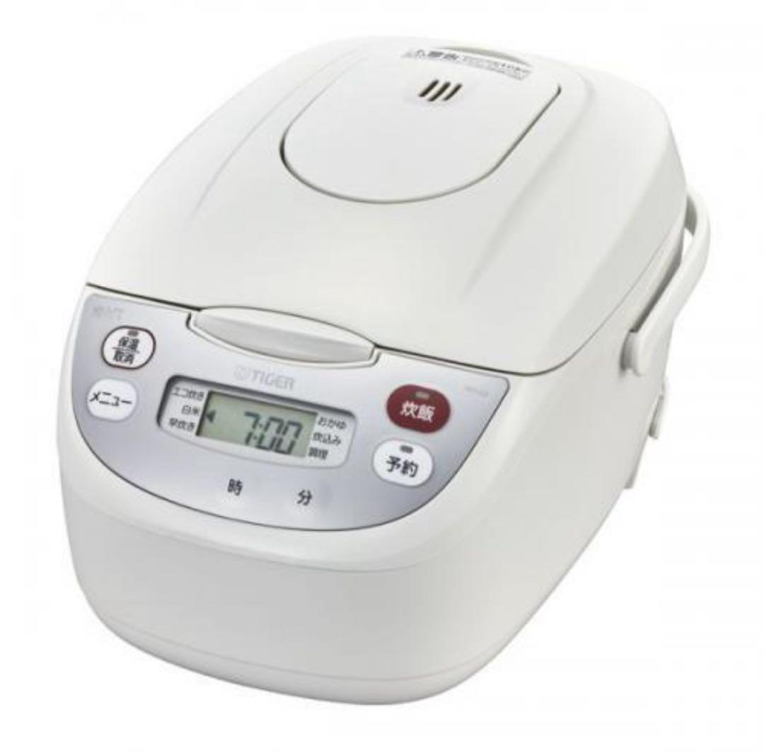 タイガー TIGER マイコン炊飯器 炊きたて 5.5合炊き ホワイト