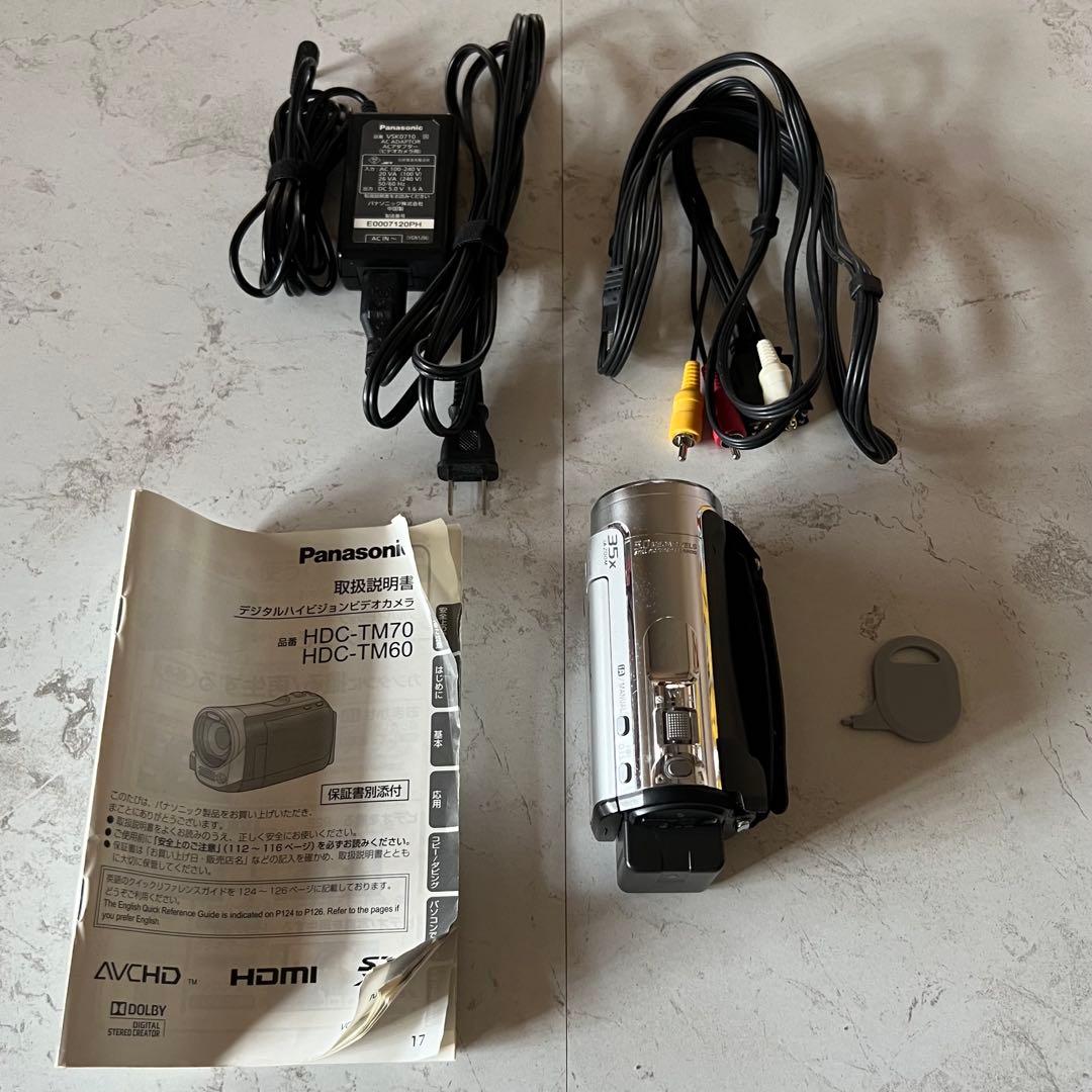 Panasonic デジタルハイビジョンカメラ HDC-TM60