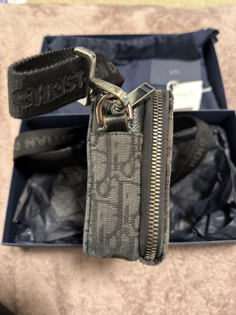 DIOR ディオール オブリーク ジャカード ショルダーポーチ 正規品