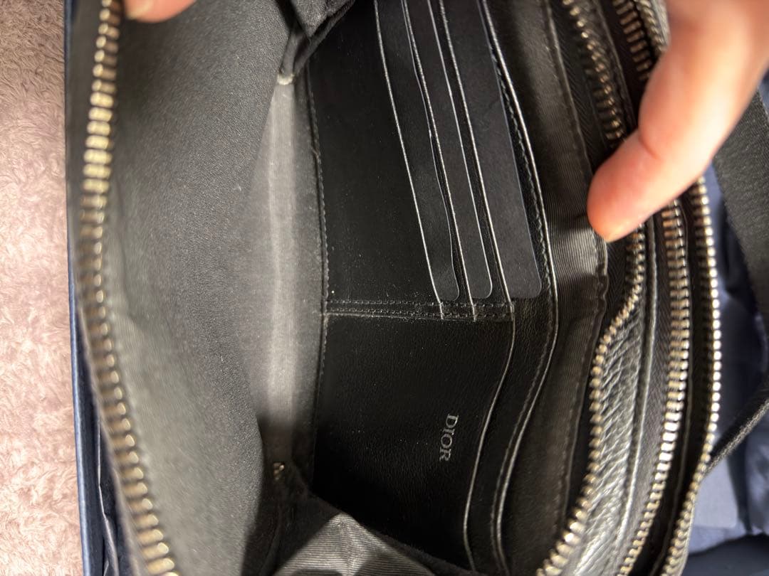 DIOR ディオール オブリーク ジャカード ショルダーポーチ 正規品