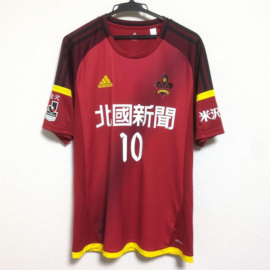 正規品　ツエーゲン金沢　2016 熊谷アンドリュー　サイン入り　ユニフォーム