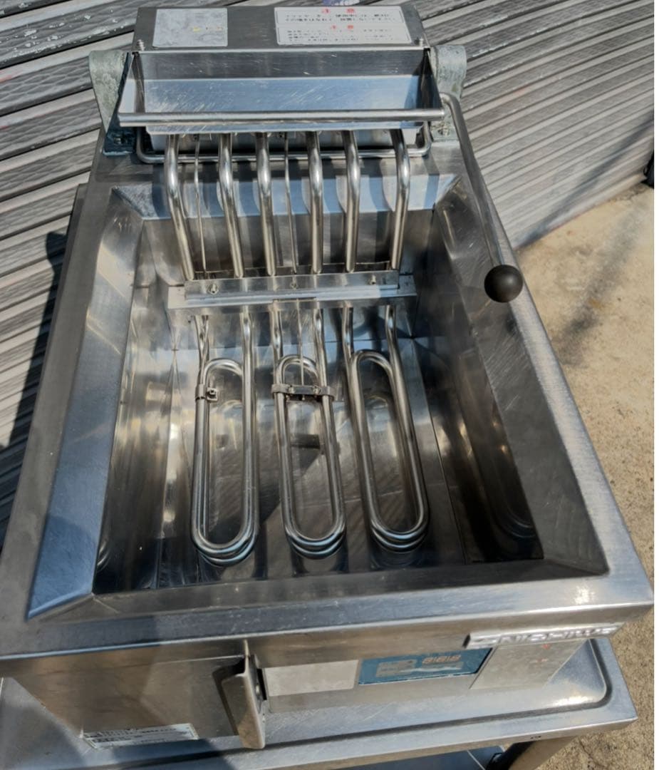 ニチワ電機 電気フライヤー TEF-13-4 卓上 油量13L 業務用 NO.2