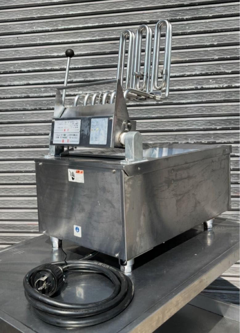 ニチワ電機 電気フライヤー TEF-13-4 卓上 油量13L 業務用 NO.2