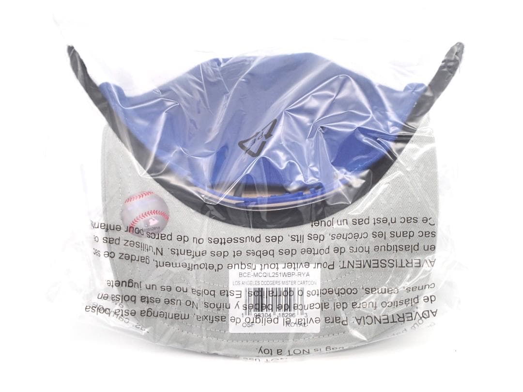 応援グッズ MR CARTOON LA DODGERS 47 QUILL CAP WT BL