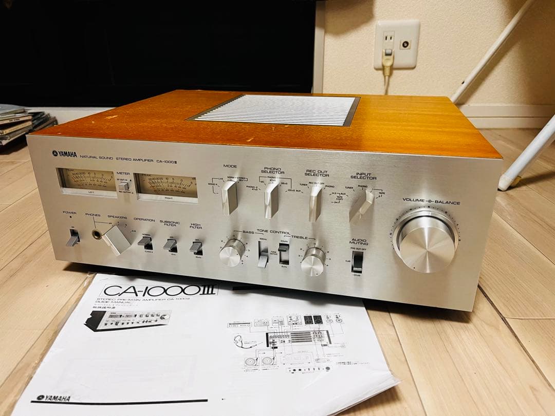 YAMAHA CA-1000IIIプリメインアンプ