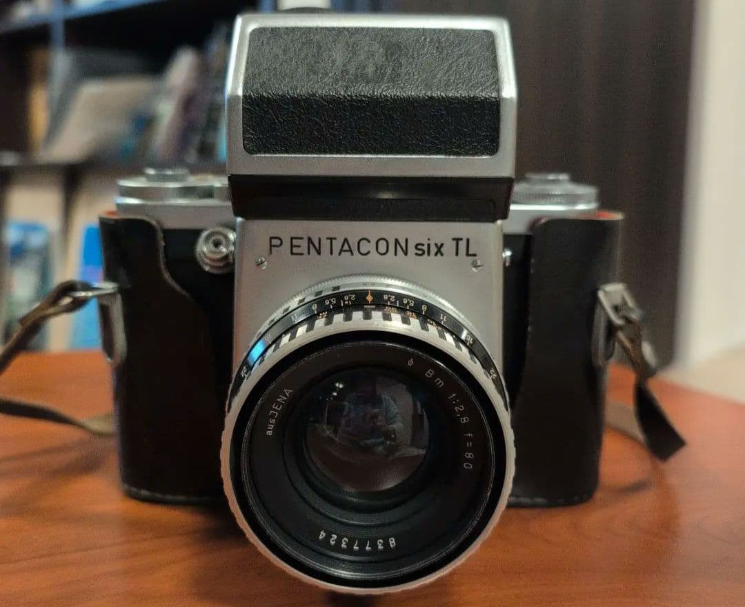 PENTACON six TL 中判カメラ 80mm/F2.8付き