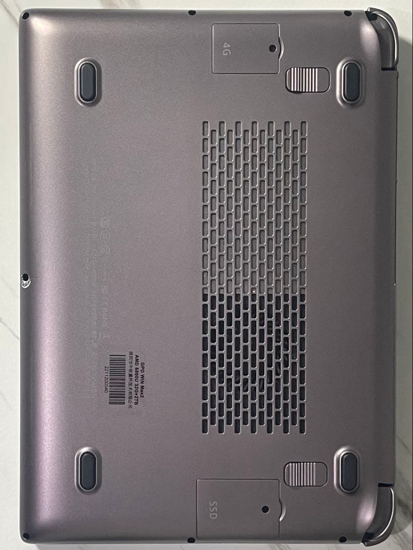 【ジャンク】GPD G619-04 AMDRyzen7-6800U 32GB