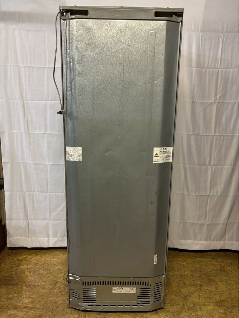 AQUA 4ドア冷蔵庫 AQR-36H(S) 2019年製 355L左開き