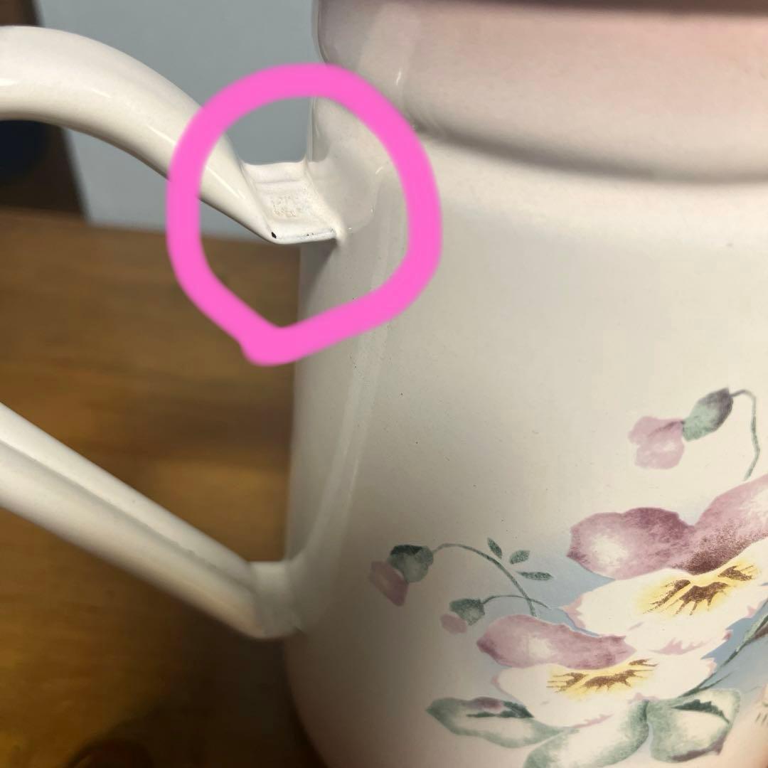 イマン茶漉し付きケトル