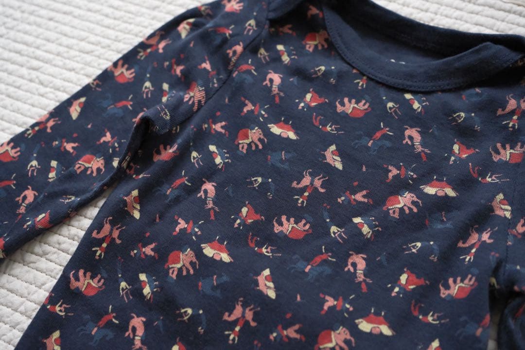 ロンパース・カバーオール Misha&Puff layette onesie ink circus