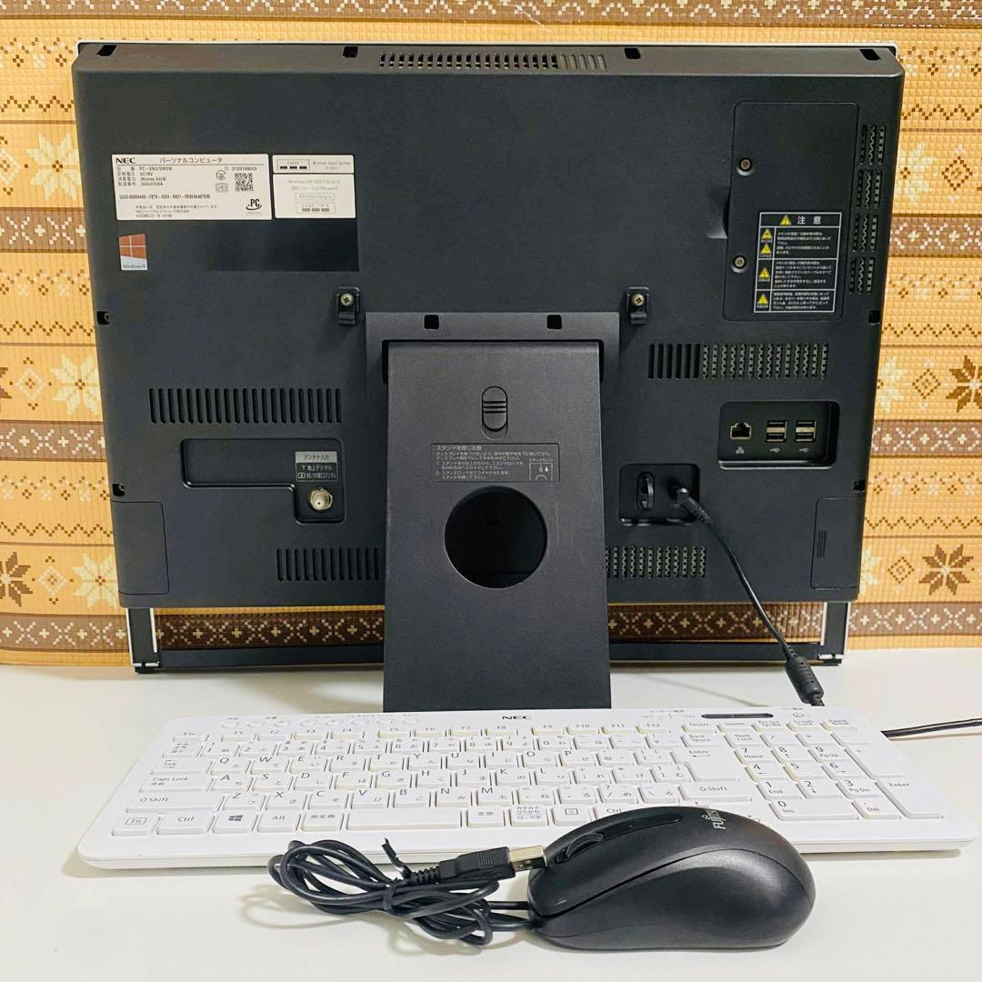 Y895 NECデスクトップSSD高速 Windows11オフィス2024付き