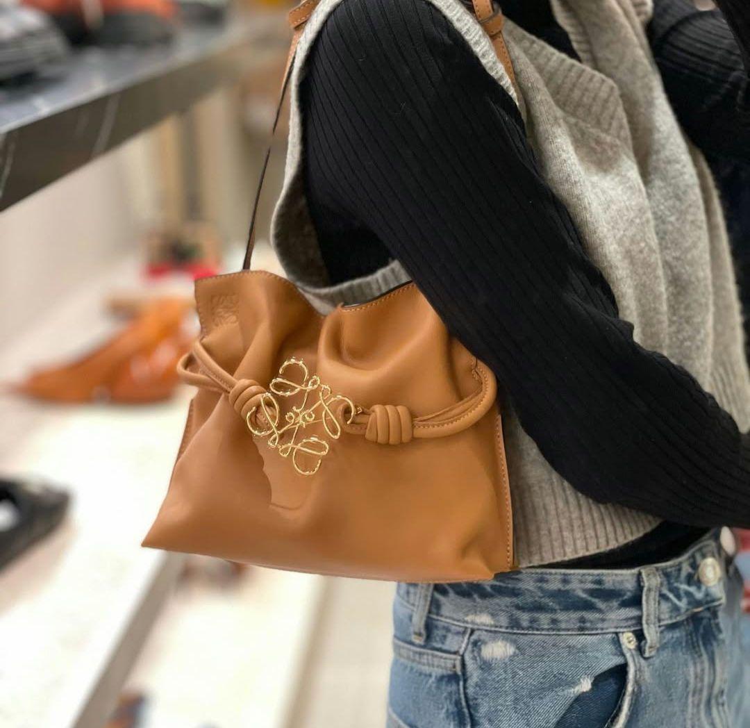 LOEWE ロエベ☆アナグラム ブローチ☆美品