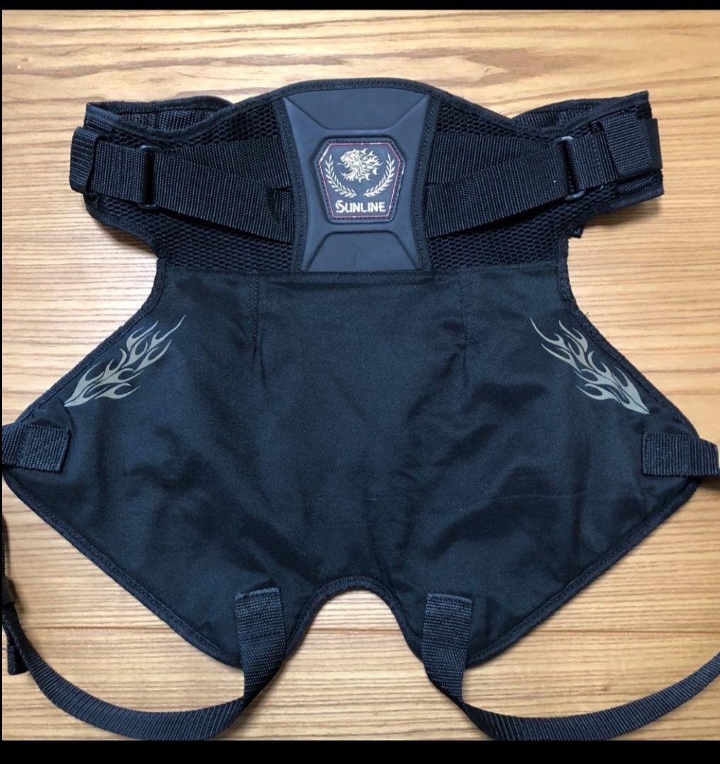 サンラインスーツ STW-1509 L)ベストL)ヒップガード(M)3点セット