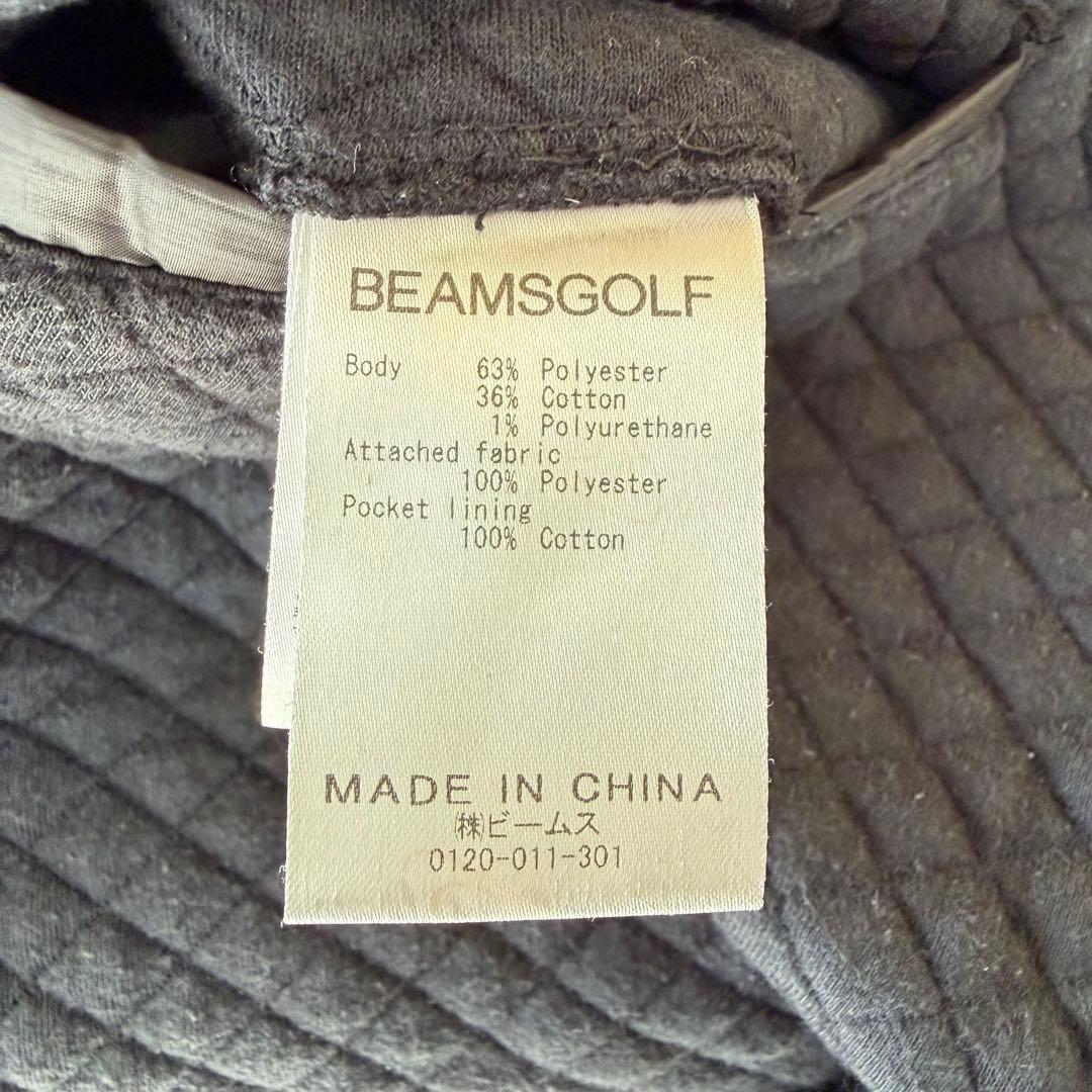 BEAMS GOLF ビームスゴルフ　キルティングパンツ　黒　冬用　メンズ　S