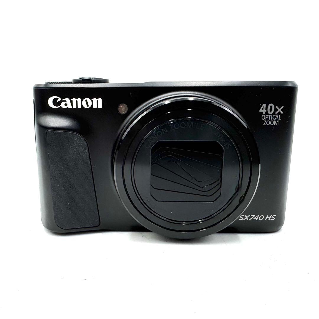 ほぼ未使用 Canon PowerShot SX740HS ブラック キャノン