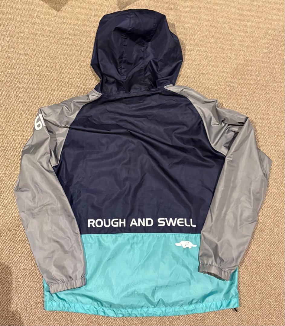 ラフアンドスウェル ウィンドブレーカー 撥水 防風 ネイビー XL