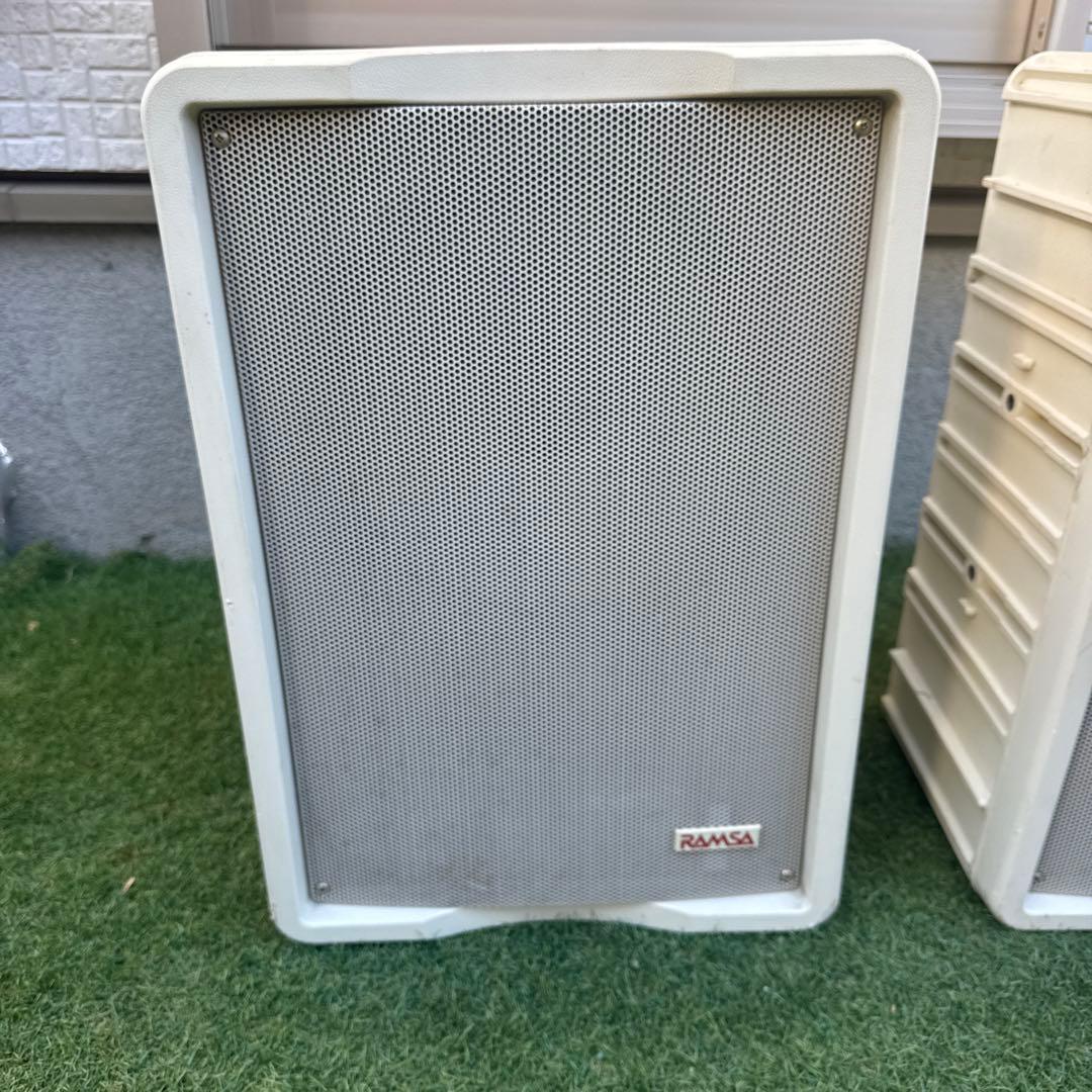 ミ*)様 動作確認済み RAMSA WS-A500-W PAスピーカー 200W