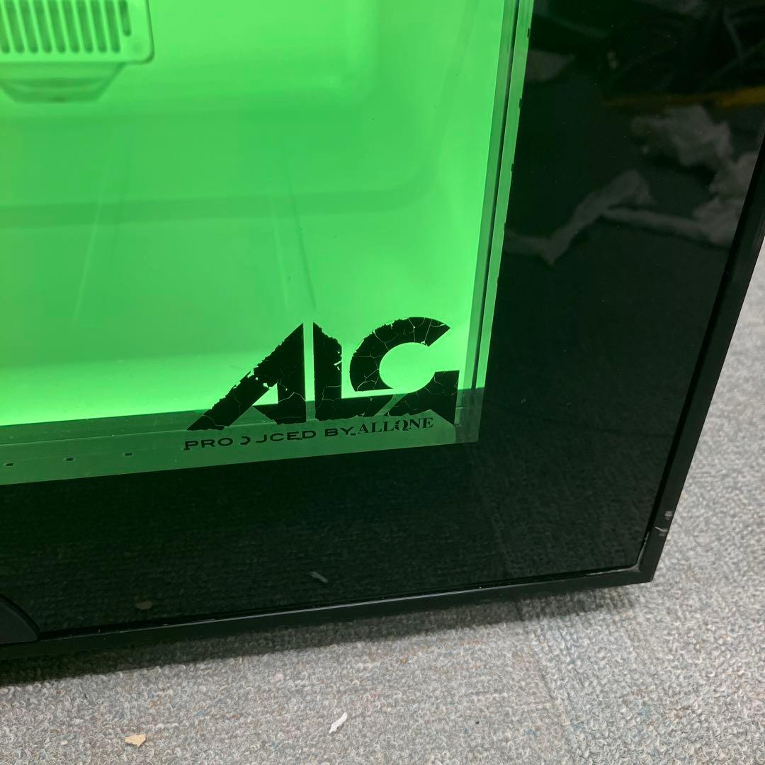 アローン LEDミニ冷蔵庫 ゲーミング冷蔵庫　20L ALG-GMMFL20L