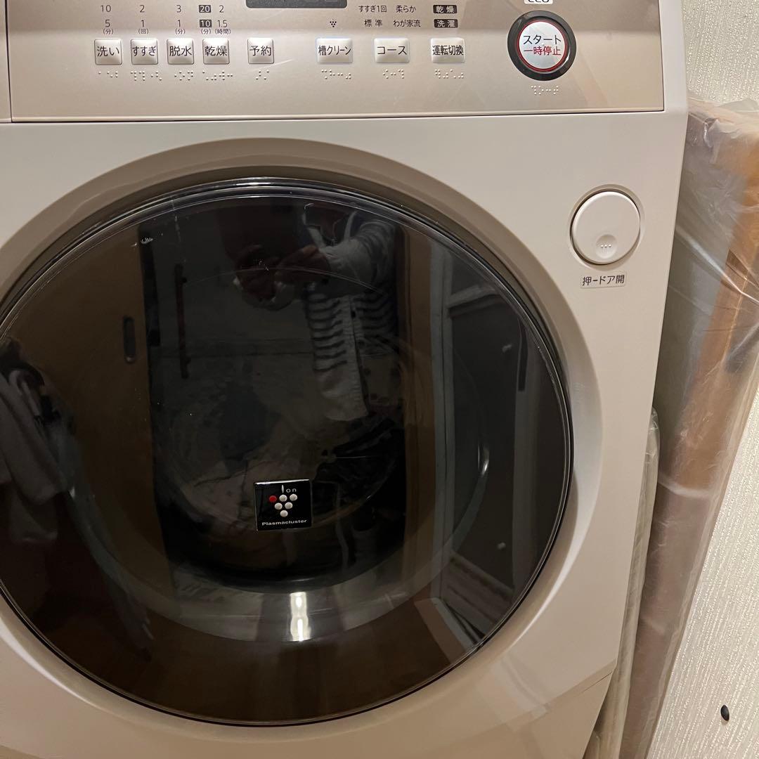 【引取り限定】SHARP ES-V600 ドラム式洗濯乾燥機