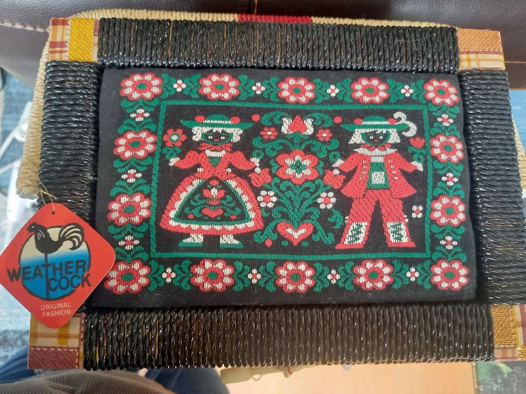 weather cock 　昭和レトロ裁縫道具箱