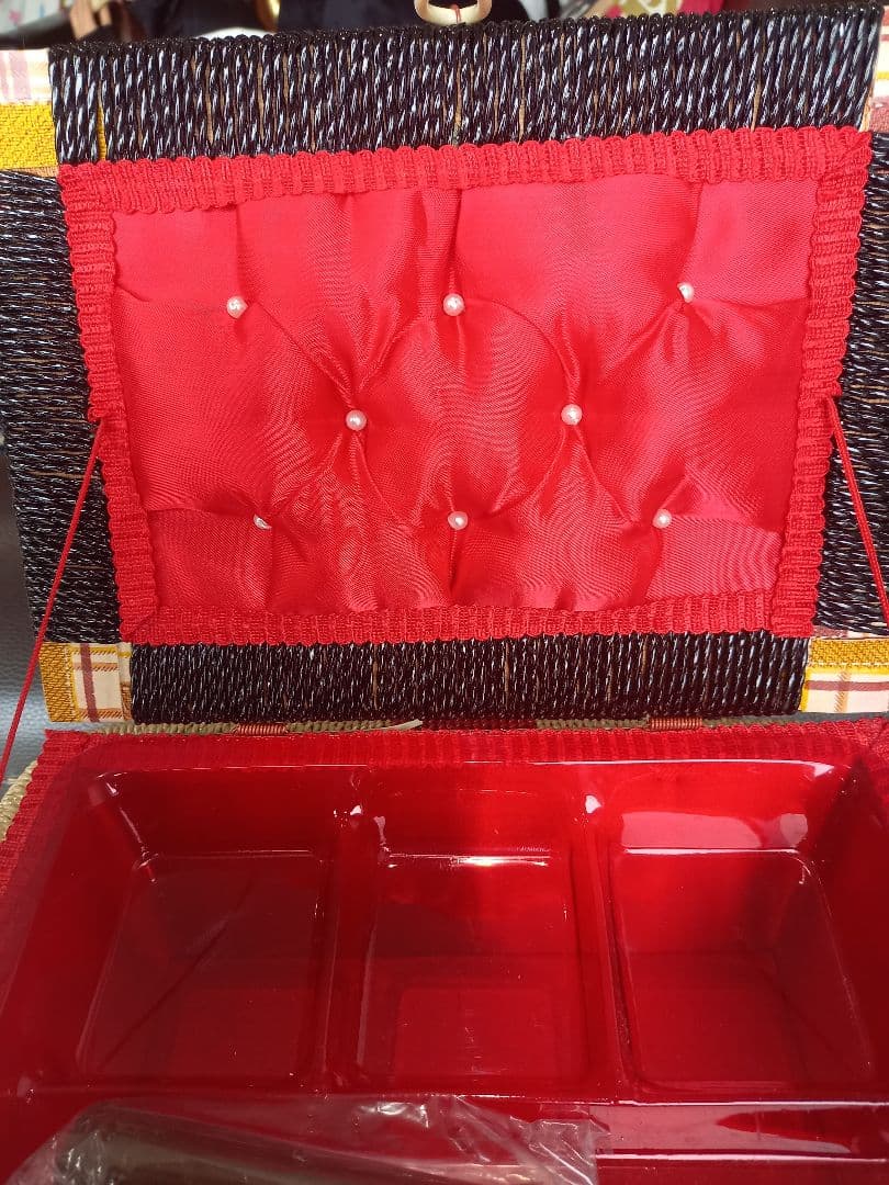 weather cock 　昭和レトロ裁縫道具箱