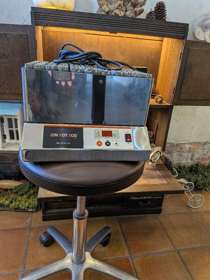 難あり　クレイツイオン　ION HOT ROD 60°C設定　ホットパーマ