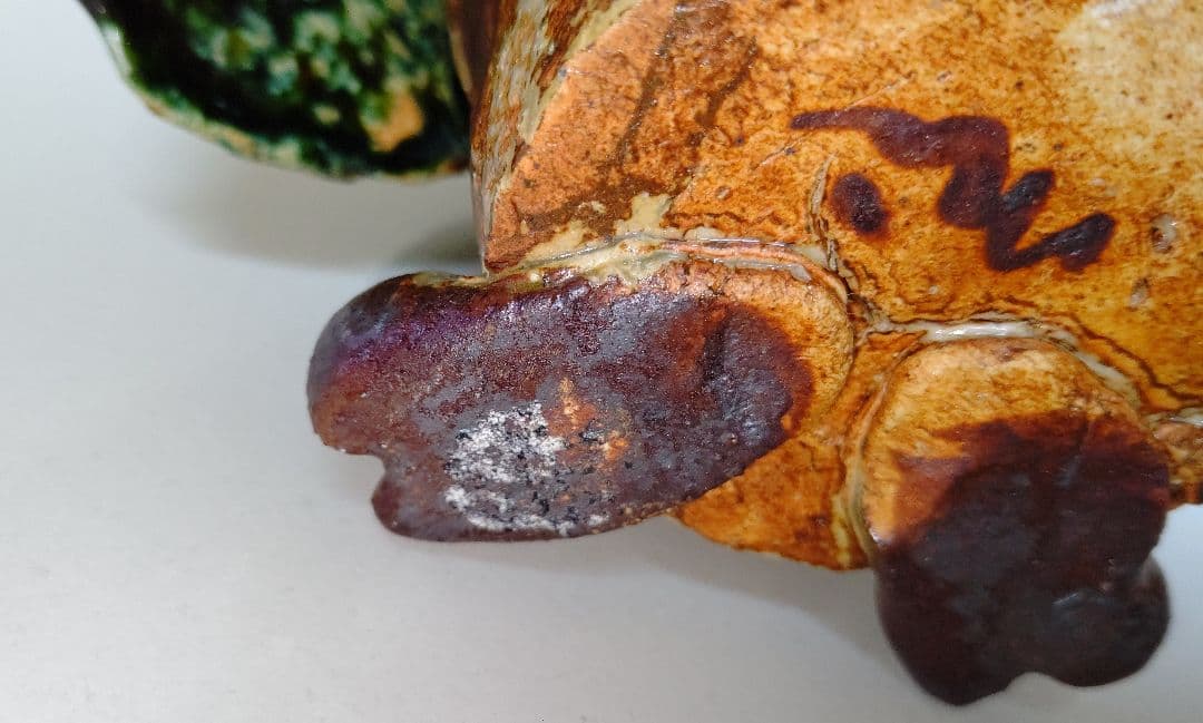 ふくろう 置物 一輪挿し 夢楽窯 織部 MURAKU 梟 フクロウ