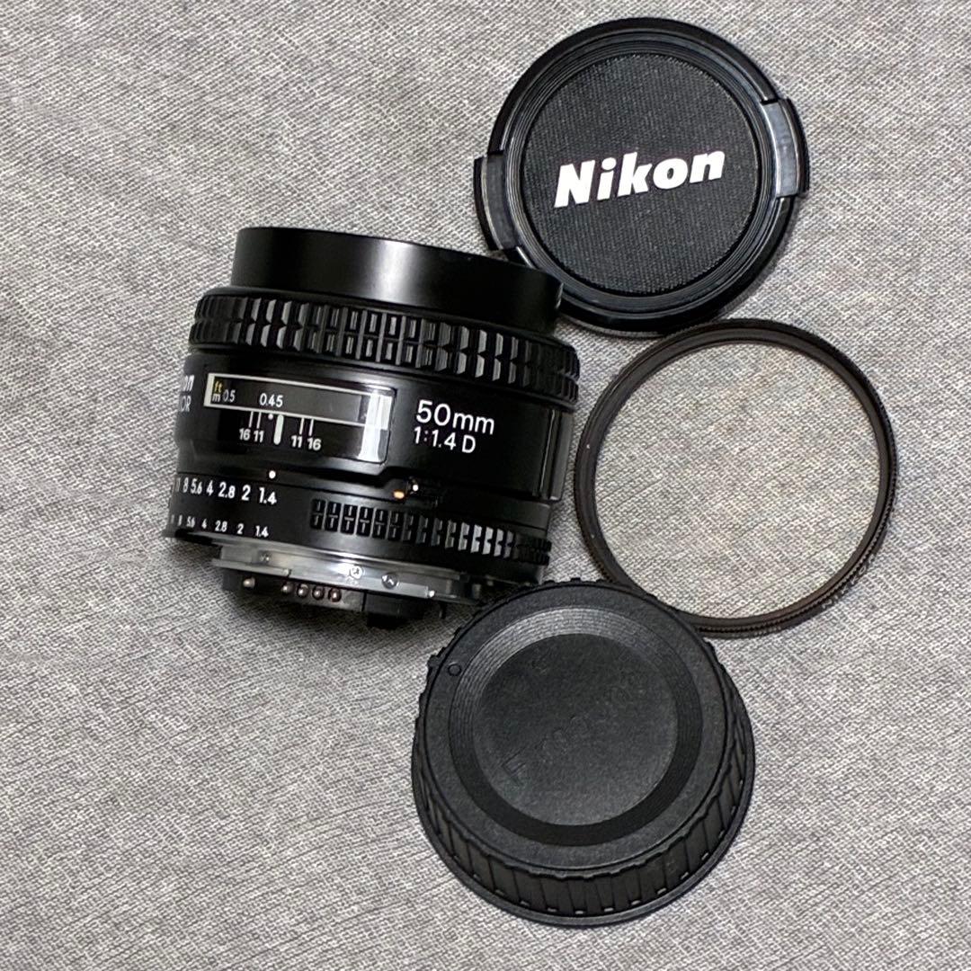 ⭐️美品⭐️ニコン Nikon AF NIKKOR 50mm f/1.4D 単焦点