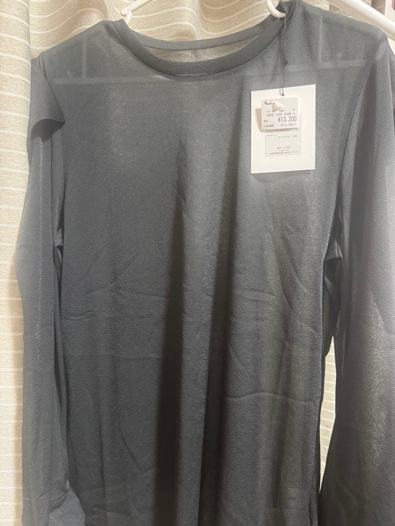 トップス roughlow Edge Sheer Tops(black