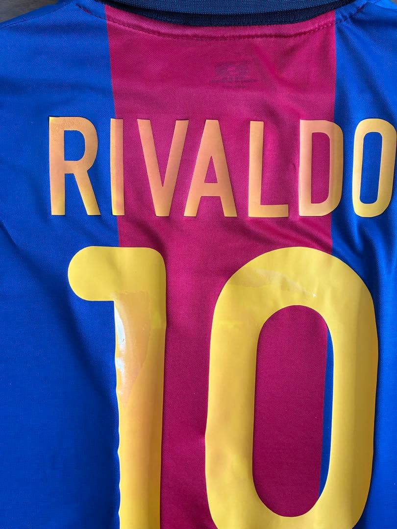 FCバルセロナユニフォーム　00-01 リバウド　ナイキ製　月末値下げ価格