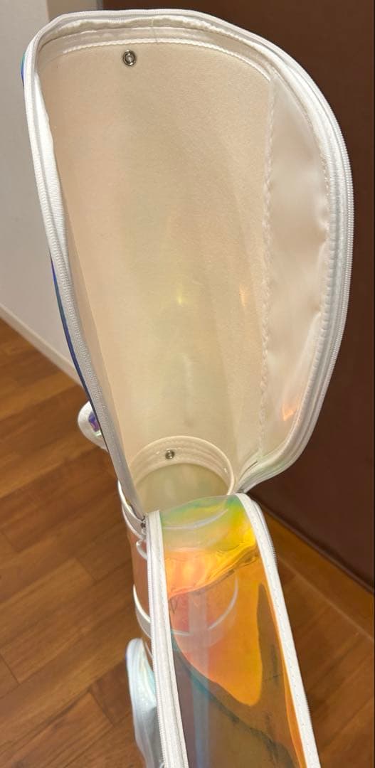 ピンクHONMA 本間ゴルフオーロラホログラフィックゴルフバッグ CC12060