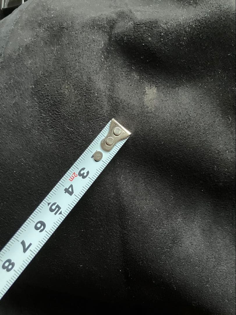 グリーンクラブスヌーピー刺繍入り黒ミニスカート新品タグ付黒ボア冬向き7号