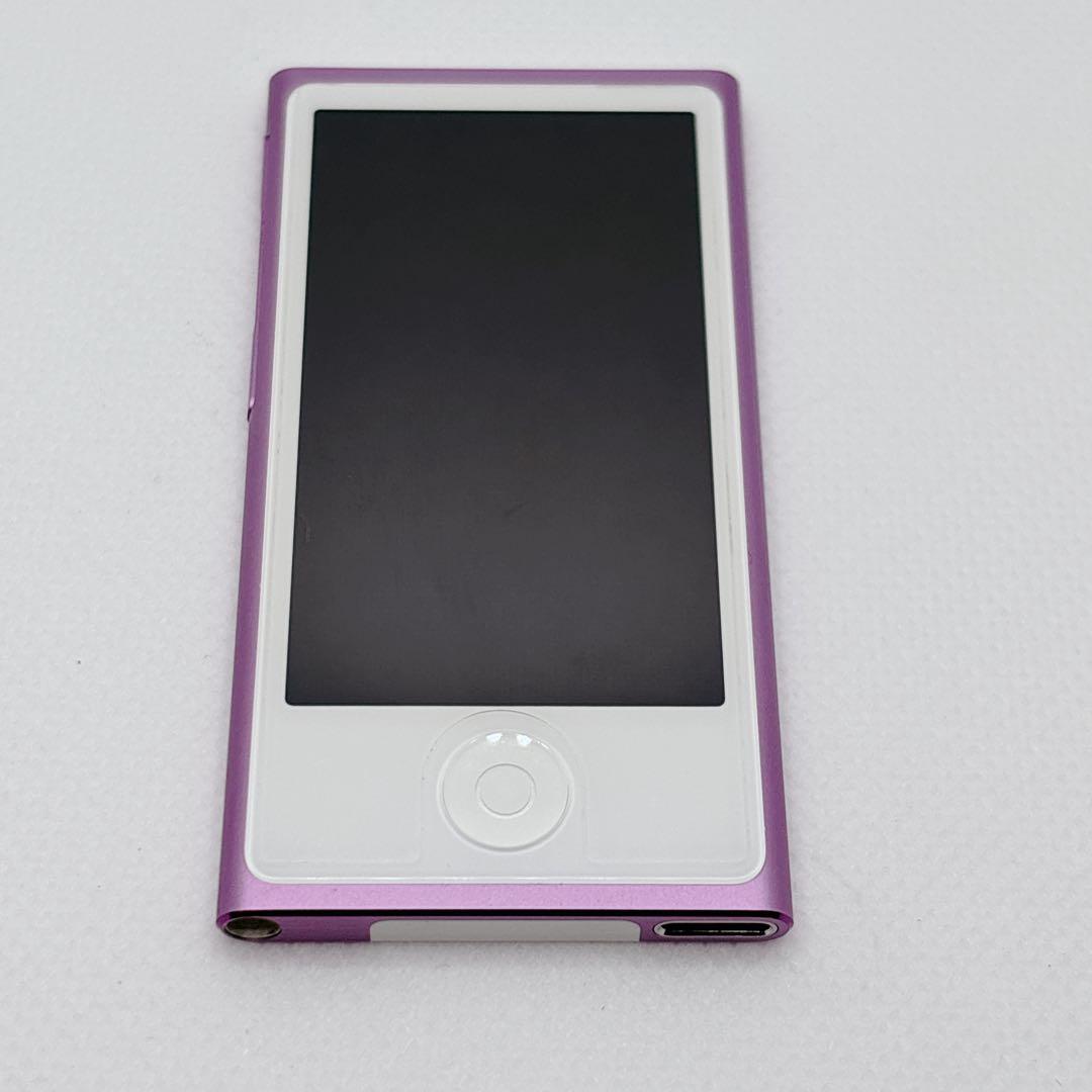 【美品】iPod nano 第7世代 16GB MD479Jパープル　希少