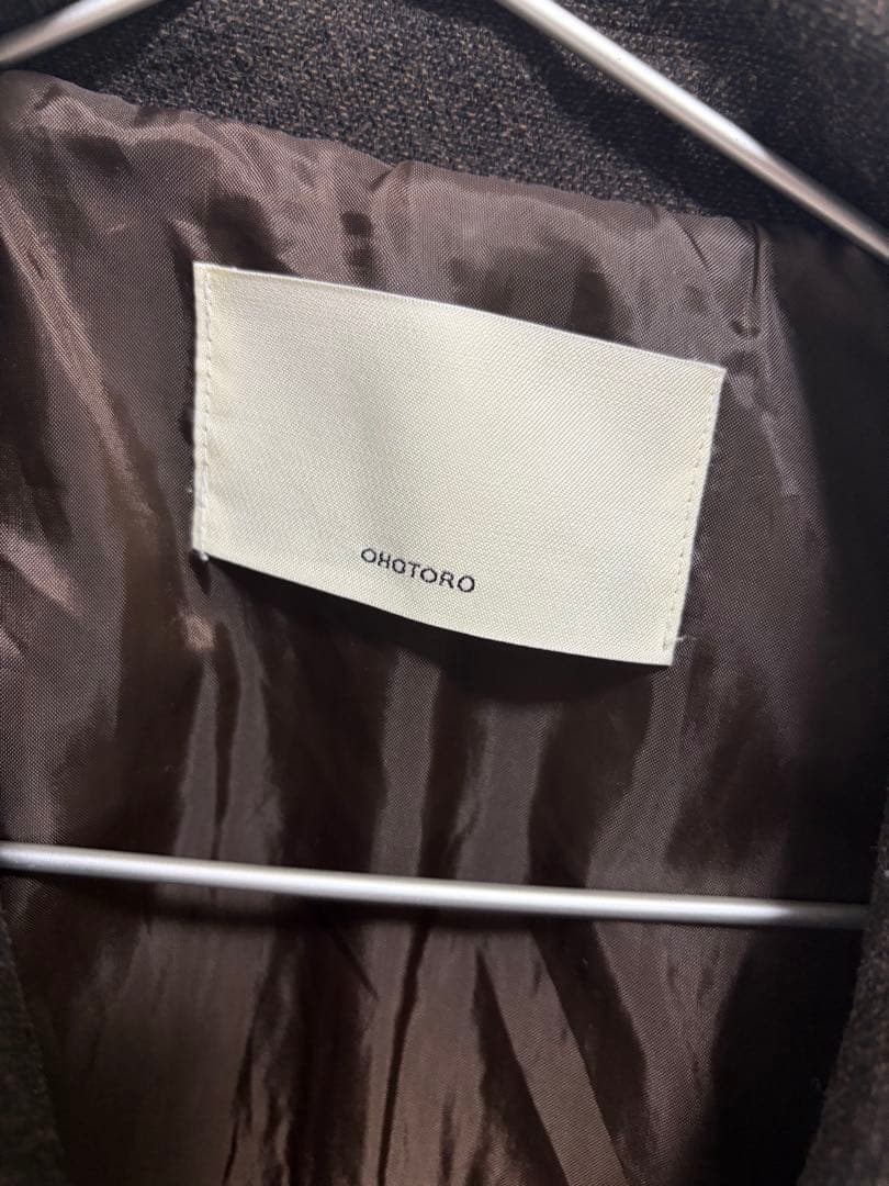 ジャケット・アウター OHOTORO Manish wool Blouson brown