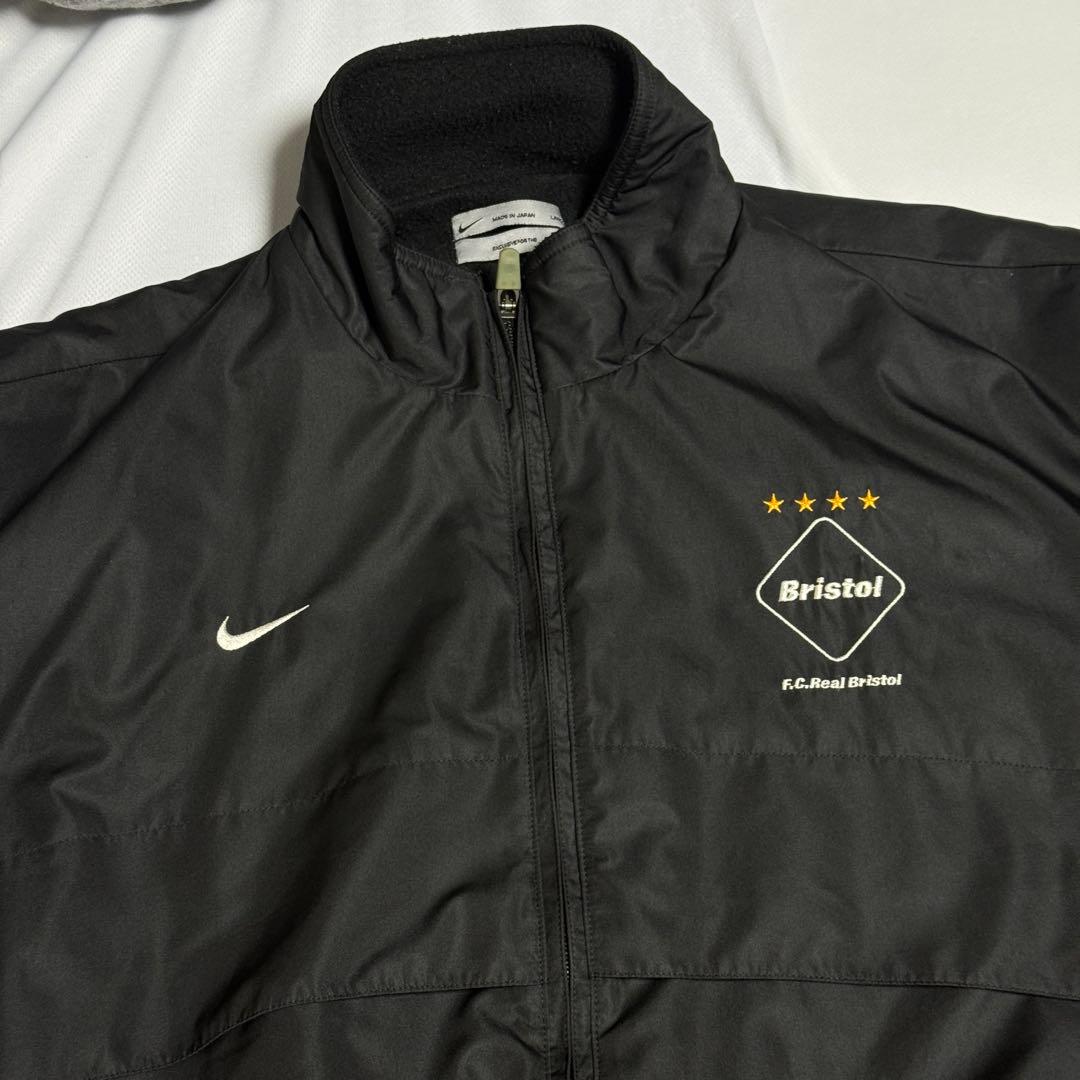 L 美中古 Nike Fcrb Bristol ナイロン ジャケット フリース