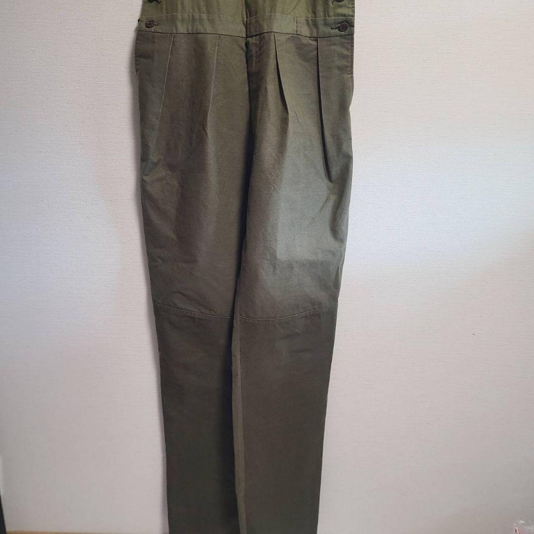 ニート NEAT サロペット オーバーオール カーゴ パンツ L 綿 カットオフ