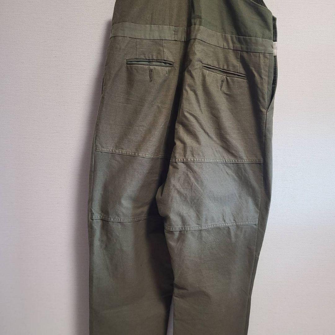 ニート NEAT サロペット オーバーオール カーゴ パンツ L 綿 カットオフ