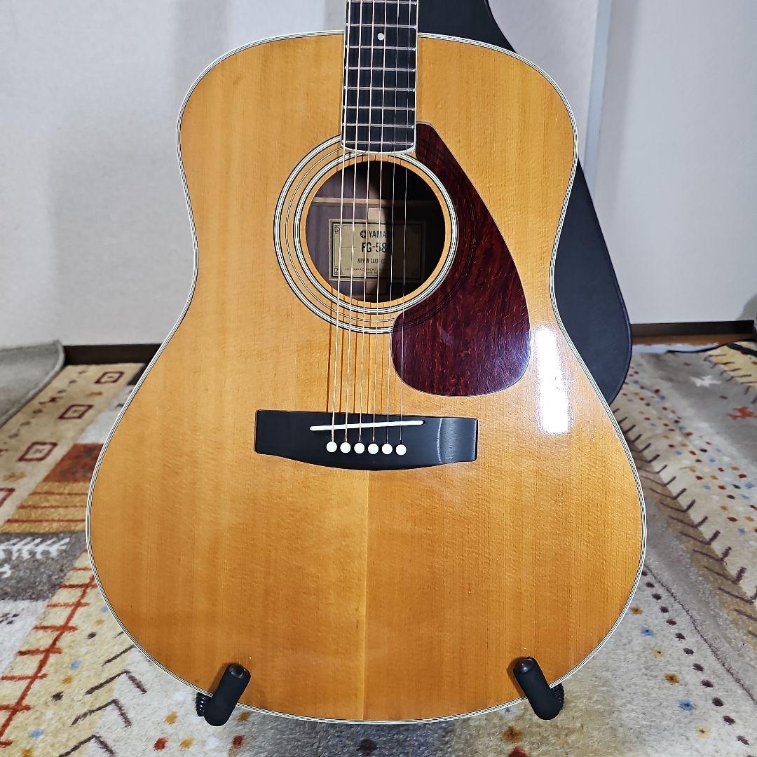 ヤマハFG-580グリーンラベル状態良好品純正ハードケース付き