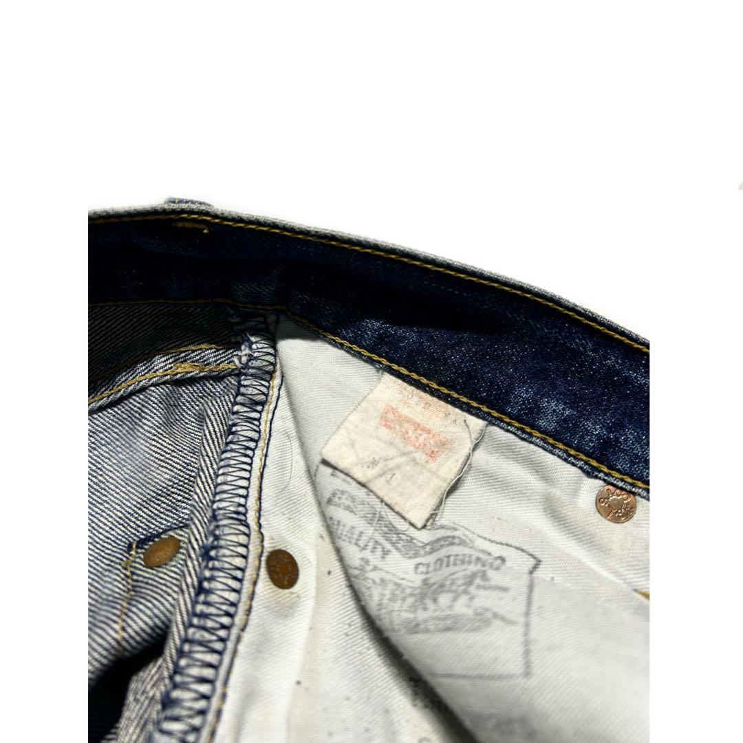 W31日本製90sビンテージ復刻リーバイスLevis503BXXチェーンステッチ