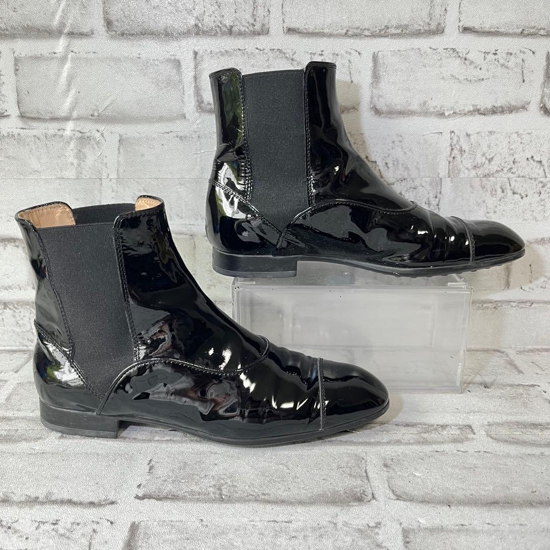 TOD'Sトッズ ☆ サイドゴア ブーツ　チェルシーブーツ　36　ブラック黒