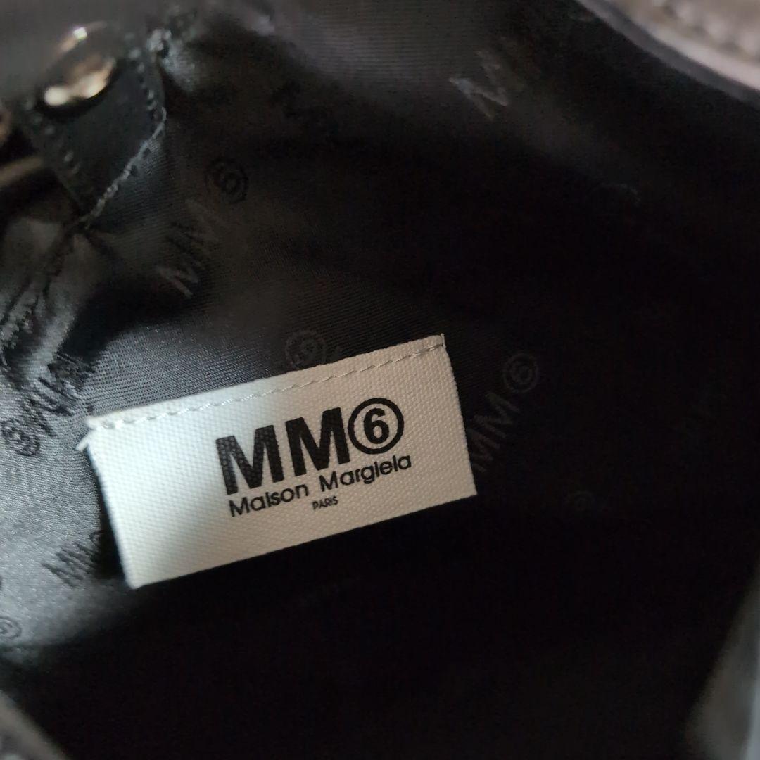 MM6 Maison Margiela ブラックショルダーバッグ