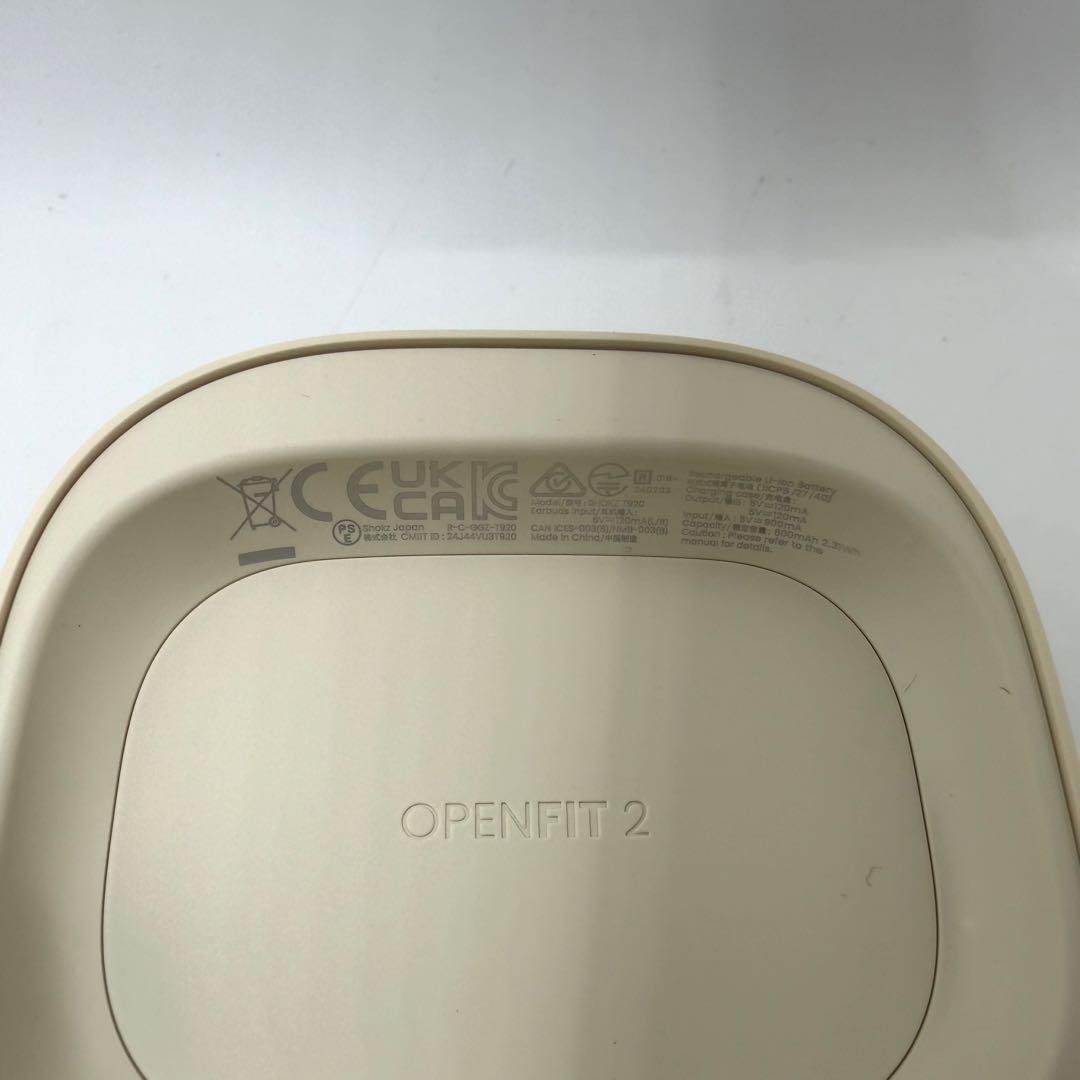 新品・未使用品✨ SHOKZ OPENFIT2 T920　ベージュ