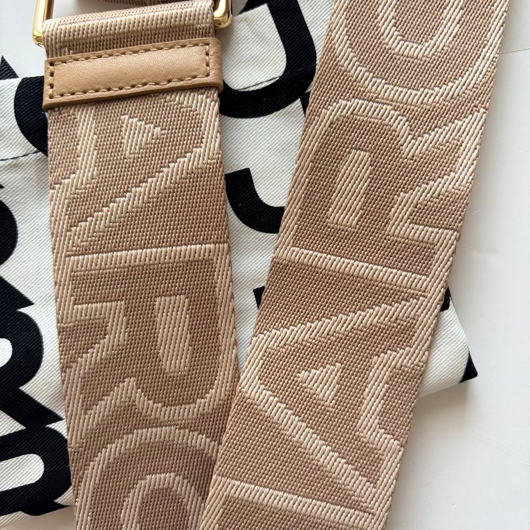 マークジェイコブス 新品 ザ アウトライン ロゴ ストラップ