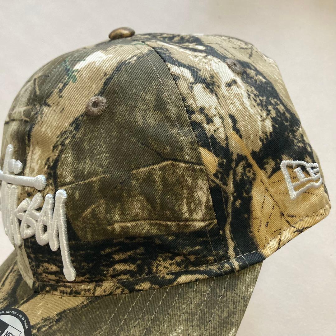 stussy 迷彩柄 ベースボールキャップ