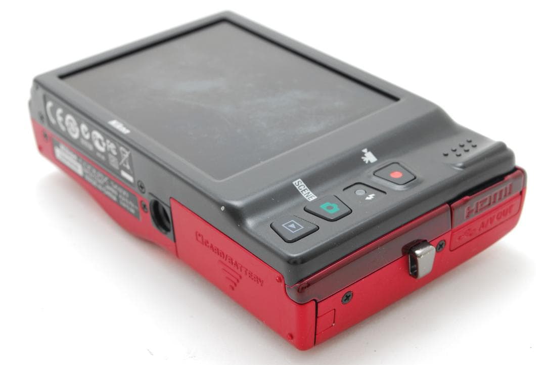 Nikon COOLPIX S6100 赤 付属品多数 動作確認済み