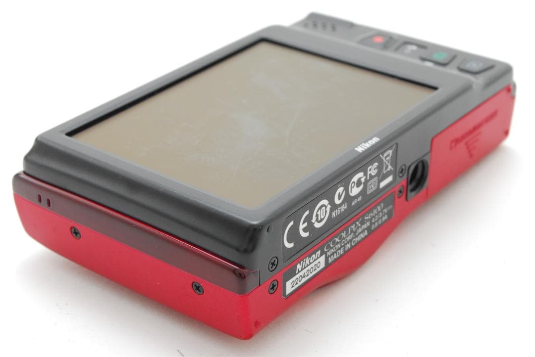 Nikon COOLPIX S6100 赤 付属品多数 動作確認済み