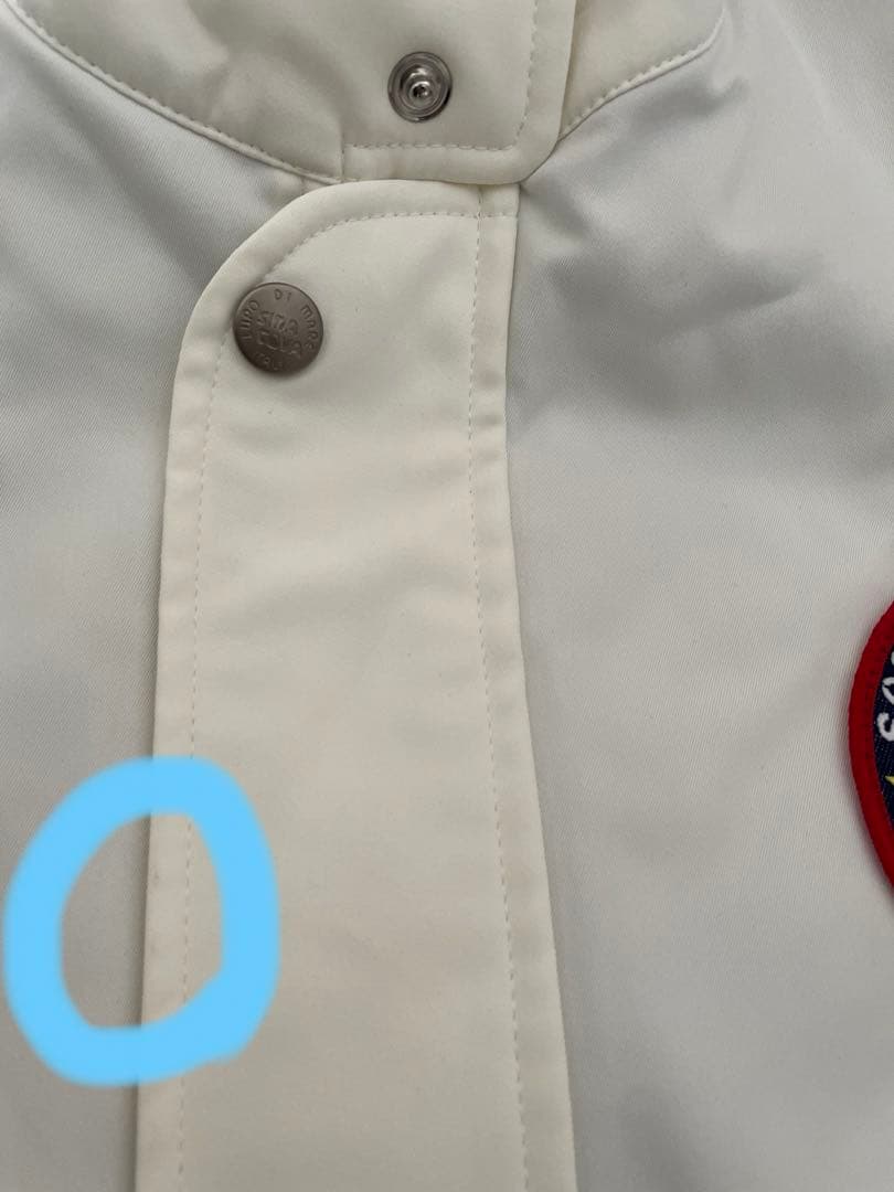 シナコバ　メンズ　L ゴルフ　ジャンパー　SINA COVA アウター　白