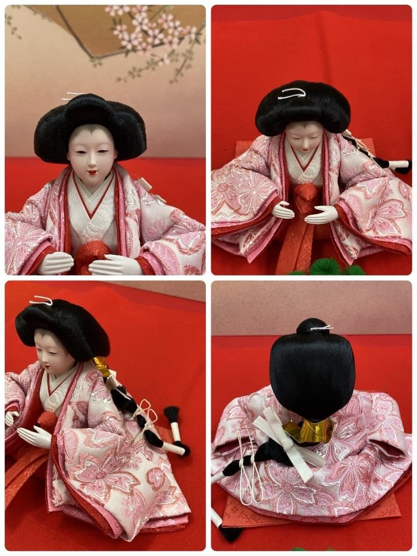 N5 可愛いピンクの衣装　小芥子官女サイズ